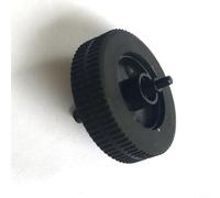 Glewi Rueda de ratón de repuesto para Logitech M275 M280 M330 M331, pieza de reparación de rodillo ABS para un desplazamiento suave y fácil reparación de bricolaje - negro (negro)