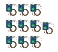 Glewi Sensor de vibración, módulo piezoeléctrico, paquete de 10 placas de señal analógica para Arduino DIY, kit de detección de alta sensibilidad de 3.3 V 5 V