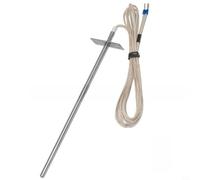 Glewi - Sonda de temperatura RTD, para Traeger Z-Grill de 7 pulgadas, sensor de acero inoxidable 304 con cable, pieza de repuesto de termómetro preciso