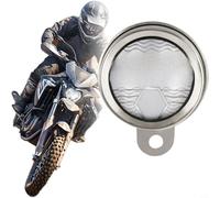 Glewi Soporte de disco de impuestos de motocicleta de acero inoxidable, placa de impuestos de carretera impermeable de 87 mm con sello, apto para bicicletas del Reino Unido, negro o plateado (plata)