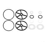 Glewi SP0714T Kit de junta tórica de válvula para Hayward para VARI-FLO XL, juego de reconstrucción de 3 piezas con anillo de cubierta y rodamiento, reparación de filtro de piscina de 1-1/2 pulgadas