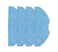 Glewi Tapo RVA300 Robot Aspirador Mopa Accesorios de paño de fregona, almohadillas de repuesto de microfibra para robots RV10 RV10 Plus RV30 RV30 Plus (paquete de 4)