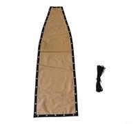 Glewi Tela de repuesto para asiento de textileno, para silla columpio colgante, 64 x 197 x 23 cm, kit de reparación de muebles de jardín al aire libre (1 pieza sin bolsillos)