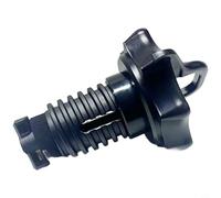 Glewi Tornillo de neumático de repuesto ABS negro 3QG803899 para Teramont 2017-2022 para Passat Viloran 2020-2023 para Atlas Perno de fijación resistente al desgaste