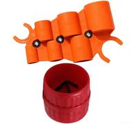 GLFLOW 6 en 1 medidor de profundidad y kit de herramientas de desbarbado de tuberías para cobre, PEX, CPVC, PERT - tamaños de 1/10.2 cm a 2.5 cm