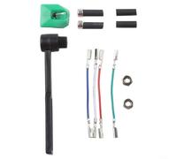 GLFLOW AT-VMN95E - Lápiz capacitivo de repuesto con mango de aluminio con punta ovalada pulida para tocadiscos Audio-Technica