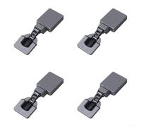 GLFLOW Bisagra oculta de 180 grados (brazo recto) | Bisagra de puerta ajustable para cocina, dormitorio, muebles de almacenamiento