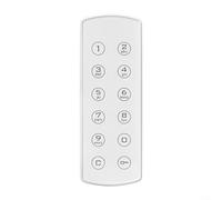 GLFLOW Candado de código electrónico ABS IP65 resistente al agua con corriente de emergencia tipo C para archivadores, cajones y dispositivos al aire libre