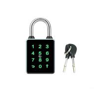 GLFLOW Candado inteligente impermeable con control de aplicación, bloqueo de aleación de aluminio IP65 para Tuya y para cerradura TT, NFC para entrada sin llave RFID para gabinete de puerta de