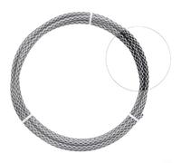 GLFLOW Carcasa de cable de freno y cambio de marchas de bicicleta, acero de alto carbono con capa de PVC, 5 mm de diámetro, para bicicletas de carretera y montaña, negro, dorado, gris y plateado