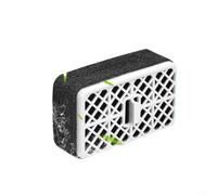 GLFLOW Cartucho de filtro de repuesto para TOTO para WASHLET THU6474, aroma de carbón activado para parte de purificador de aire eliminador, control de olores, negro y blanco, 2 paquetes (1)