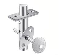GLFLOW Cerradura oculta del perno del tubo en acero inoxidable para las | Acero inoxidable, resistente al óxido, mecanismo de llave secreta, diseño de mortaja, para puertas cortafuegos, hoteles