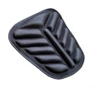 GLFLOW Cojín de asiento de motocicleta transpirable, almohadilla de gel para asiento de motocicleta, alivio de presión, antideslizante, para viajes largos (parte trasera)