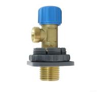 GLFLOW Conector interior de tubo de descarga para válvula de ángulo de cisterna de inodoro Geberit, pieza de repuesto de latón, conexión G3/8, ajuste preciso