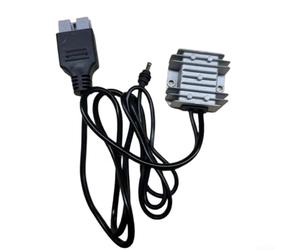 GLFLOW Convertidor de impulso de 30 V 35 A 12 V/24 V, adaptador de corriente a prueba de polvo IP68 para Starlink, para CARAVAN, Marina, 4 x 4 (1 m)