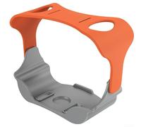 GLFLOW Correa de hélice de silicona para DJI Air 3 - Soporte de hoja seguro con diseño compacto de 10 x 10 x 5 cm, compatible con DJI Air3S, gris y naranja (naranja)
