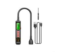 GLFLOW Detector de fugas halógeno profesional para R22 R32 R134a, probador de gas recargable para aire acondicionado (carga)