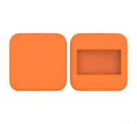 GLFLOW Funda de silicona para enrutador, funda de silicona a prueba de golpes para NETGEAR Nighthawk M6 Pro, funda protectora para enrutador, negro y naranja (naranja)
