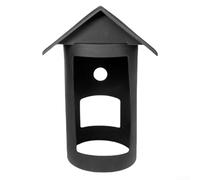 GLFLOW Funda impermeable para cámara, funda de protección UV, para exteriores, cubierta protectora de silicona para Ring Outdoor Cam Plus 2025, resistente a la intemperie, color negro