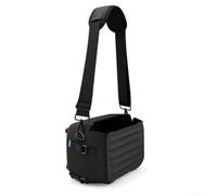 GLFLOW Funda protectora EVA para altavoz EcoFlow River 2, bolsa de viaje rígida con correa para el hombro, color negro