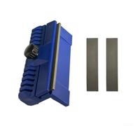 GLFLOW Herramienta de preparación de placa guía de motosierra, para corte de precisión, para mantenimiento y eliminación de deformidades del riel, para quitar rebabas y restaurar rieles de 90° (juego