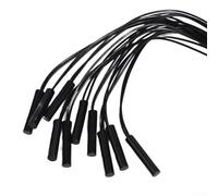 GLFLOW Interruptor de lengüeta, plástico cilíndrico sellado interruptor de proximidad de Reed, 110V 0.5A NINGÚN sensor magnético, IP68 impermeable para la automatización industrial