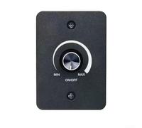 GLFLOW Interruptor portátil del regulador de intensidad de 12V 5A con el botón rotatorio suave del control del brillo del 0-100%