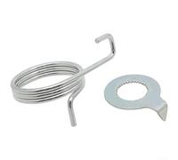 GLFLOW Kit de acero indicador de resorte de retorno de tambor trasero para cortacésped compatible con Honda para Rancher 350 400 Foreman Series OEM 43415-HM7-000