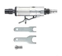 GLFLOW Kit de amoladora neumática profesional de pulido neumático, herramienta de grabado de 3 mm, pinza de 20000-23000 rpm, aleación de aluminio para profesionales de moldes de metal