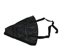 GLFLOW Kyak Sea Anchor Drift Sock Heavy Duty PVC con correa reforzada para canoa, pesca, barco, yate, vela eléctrica inflable para moto acuática, varios tamaños, negro (XS)