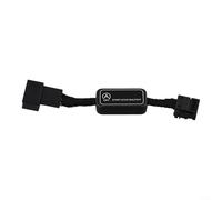 GLFLOW Línea de control del interruptor del desactivador de Start-Stop para Golf 7, botón de apagado del sistema del motor automático del ABS para el eliminador, negro 12V instalación directa