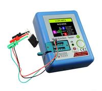 GLFLOW MF9 Transistor Tester Digital Multímetro Pantalla TFT NPN PNP MOSFET Resistencia de diodo Capacitancia Inductancia Componente