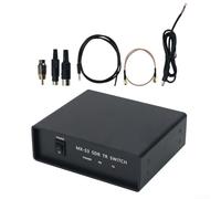 GLFLOW MX-S3 Interruptor del transmisor-receptor del espectro de radio, interruptor de señal de alto aislamiento con salidas de control AUX, para Yaesu FT-891, FT-818 y para Icom IC-7100
