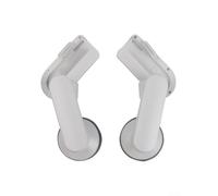 GLFLOW Orejeras blancas que reducen el ruido para Meta 3/3S, cubiertas de auriculares ABS VR para audio inmersivo, accesorio de juego de ajuste cómodo