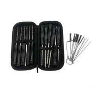 GLFLOW Paquete de 10 herramientas de ajuste de carburador para motor carburador común de 2 ciclos para motor pequeño de 2 ciclos, equipo de patio compatible con POULAN y ECHO, 21 dientes (10 piezas +