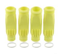 GLFLOW Paquete de 4 diafragma limpiador de piscina, diafragma amarillo débil y para reemplazo de anillo para limpiador de piscina, para limpiador Zodiac G3 G4