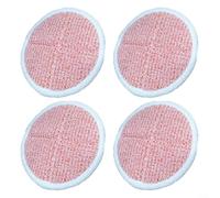 GLFLOW Paquete de 6 almohadillas de fregona resistentes para Bissell para limpiadores SPINWAVE, compatibles con los modelos 2124, 2039A, 2307, paños naranjas lavables (4 piezas)
