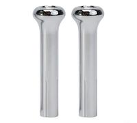 GLFLOW Par de pomos cromados para cerradura de puerta para Buick, Chevrolet, Pontiac 1971 1988, ajuste sin costuras y fácil de usar