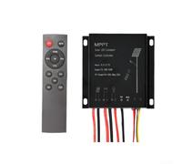 GLFLOW Para MPPT Solar Street Light Controller 6V-18V entrada Boost a 24V 40W salida con protección de batería y control remoto de sincronización