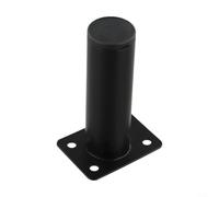 GLFLOW Patas de metal resistentes y ajustables para sofá, cama, silla | Aleación de aluminio, almohadillas reductoras de ruido, diseño moderno y elegante, incluye tornillos de fijación, para sofás