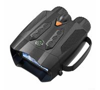 GLFLOW Prismáticos nocturnos digitales con 10 zoom, pantalla IPS de 3 pulgadas, rango infrarrojo de 2800 pies para aventuras al aire libre