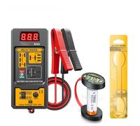 GLFLOW Probador de relé, probador de batería de coche, probador de relé automotriz RT01, pantalla digital 12V y 24V analizador de relé para vehículos, diseño portátil compacto (RT01-BT138)