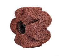 GLFLOW Pulido neumático de la rueda de desbarbado en forma de pétalo de la taza abrasiva herramienta de molienda para el surco de madera del metal (80 #)