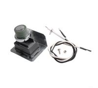 GLFLOW Repuesto de módulo de encendido, kit de encendido 65737 para parrillas de lujo, incluye cable de botón y tornillo, juego negro y blanco