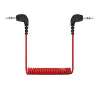 GLFLOW RODE SC2 Videomicro TRS-to-TRS Cable de audio para iPhone y para dispositivos móviles Android, 20 cm - 50 cm estirable, cobre libre de oxígeno