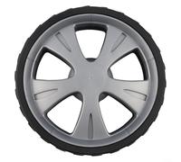 GLFLOW Rueda giratoria para equipos de césped, pieza de repuesto para cortacésped, rueda de cortacésped para AL-KO 5.17 5.18 51.0 51.7 51.8 527 51.3 51.4 51.5 5200, pieza de repuesto PP negra