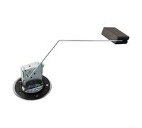 GLFLOW Sensor de nivel de combustible, sensor de medidor de combustible, unidad de envío de medidor de combustible para Suzuki para SAMURAI 1985-1995, repuesto directo de plástico plateado, número de