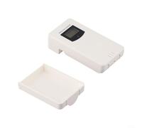 GLFLOW Sensor inalámbrico de temperatura y humedad para estación meteorológica Fanju 3378, transmisión de 433.92 MHz, rango de 60 m, medidor digital de plástico para interiores y exteriores con