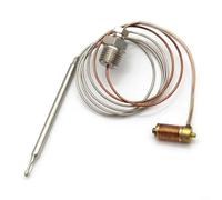 GLFLOW Sonda de sensor de temperatura compatible con válvula de gas SIT Minisit 710, termostato de cobre para freidora de gas, rango de 120-200 °C, 120 cm