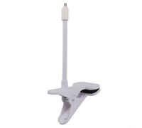 GLFLOW Soporte de abrazadera flexible para TP-Link para cámaras Tapo C200/C210/C220/C201/C202/C211/C212/C222/C230, blanco, 18 cm, sin herramientas ni daños en la pared (18 cm blanco)